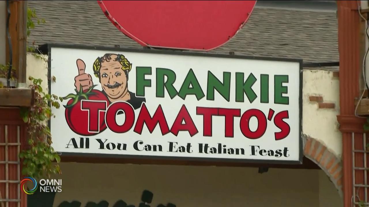 老牌意大利自助餐廳 宣佈結束 – Aug 26, 2020 (ON)