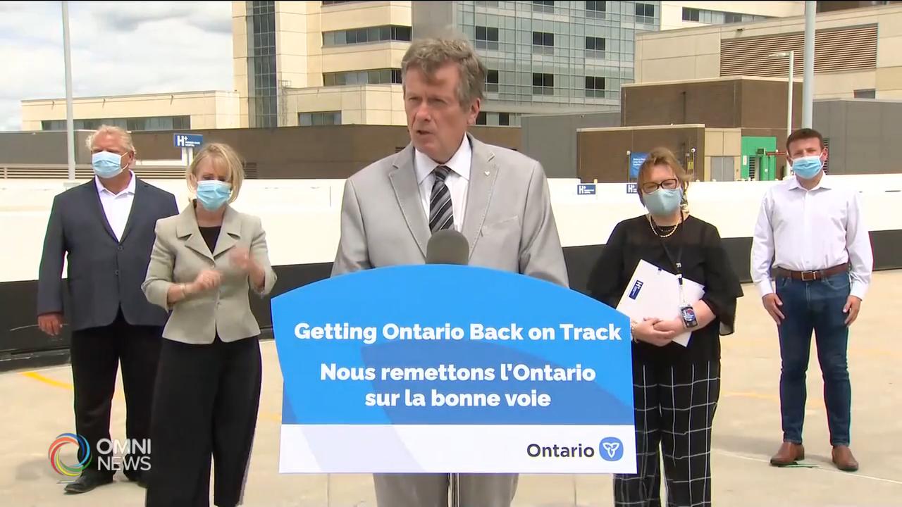 坎栢河醫院增加320張長期護理床位 -- Aug 11, 2020 (ON)