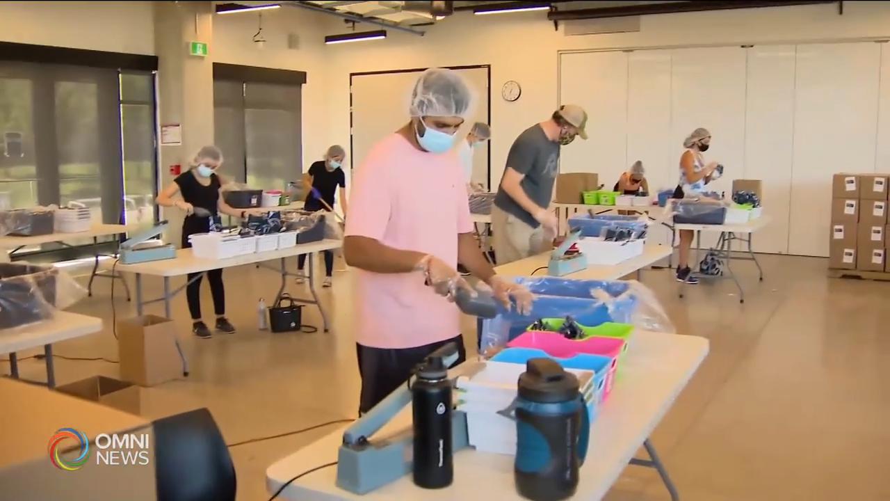 食物銀行分裝工作需求殷切 -- Aug 14, 2020 (ON)