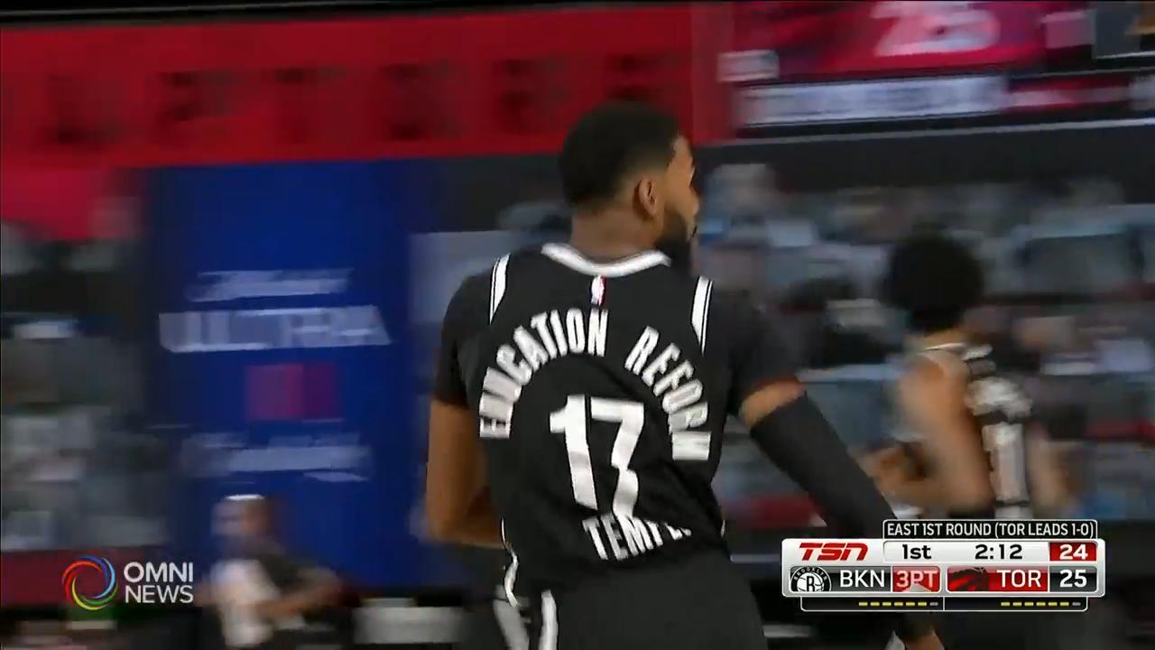 多倫多猛龍隊拿下季後賽第二場勝利 -- Aug 19, 2020 (ON)