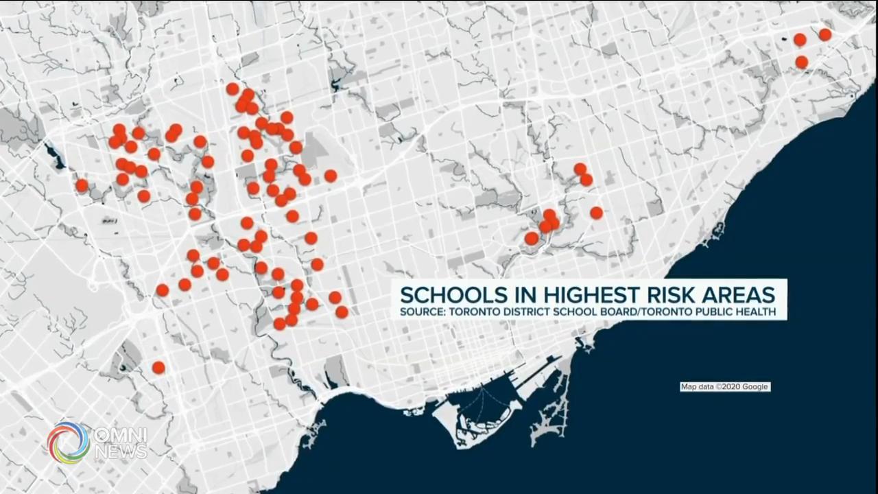 Is your child's school in Covid19 High Risk Neighborhood?
