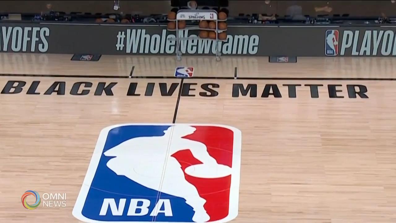 職業體壇齊心行動 抗議美國再有警員槍擊黑人 – Aug 27, 2020 (ON)