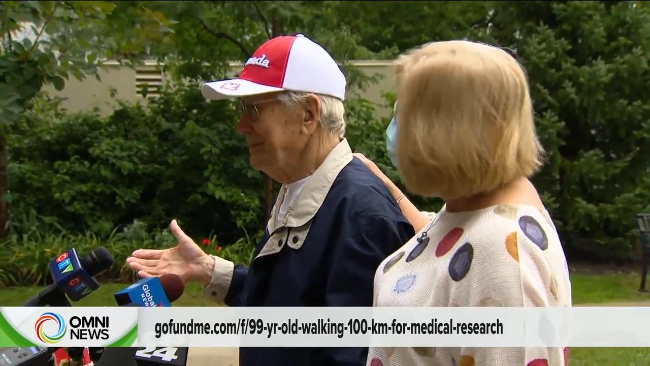 99岁退伍老兵为新冠病毒研究筹款－ Sep 02, 2020