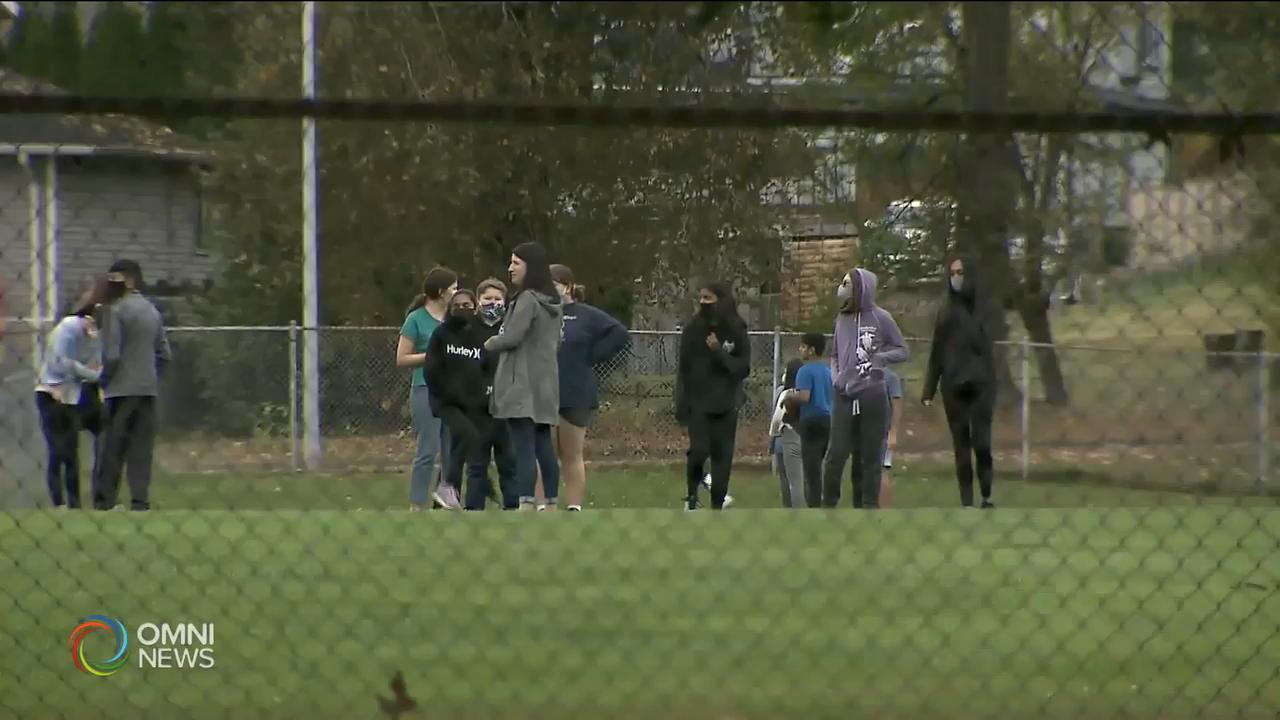 超過一百間安省中小學出現疫情 -- Sep 22, 2020 (ON)