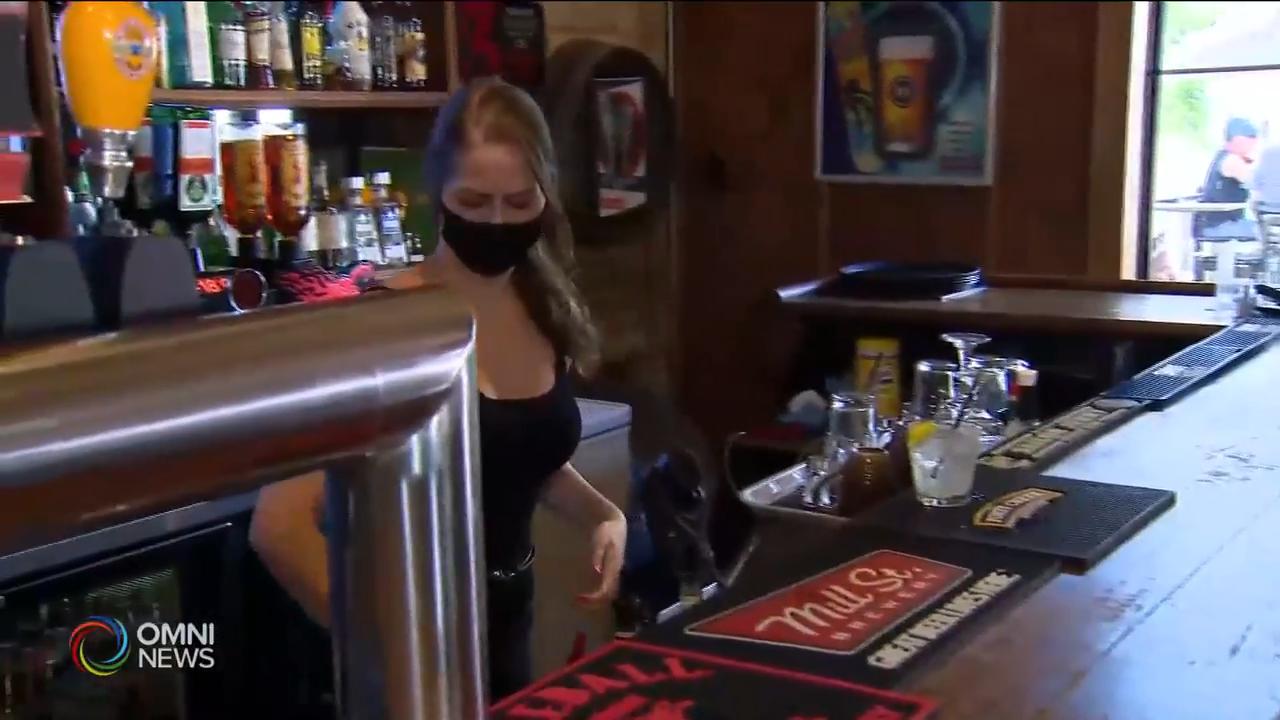 省府收緊酒吧餐館賣酒時間 -- Sep 25, 2020 (ON)