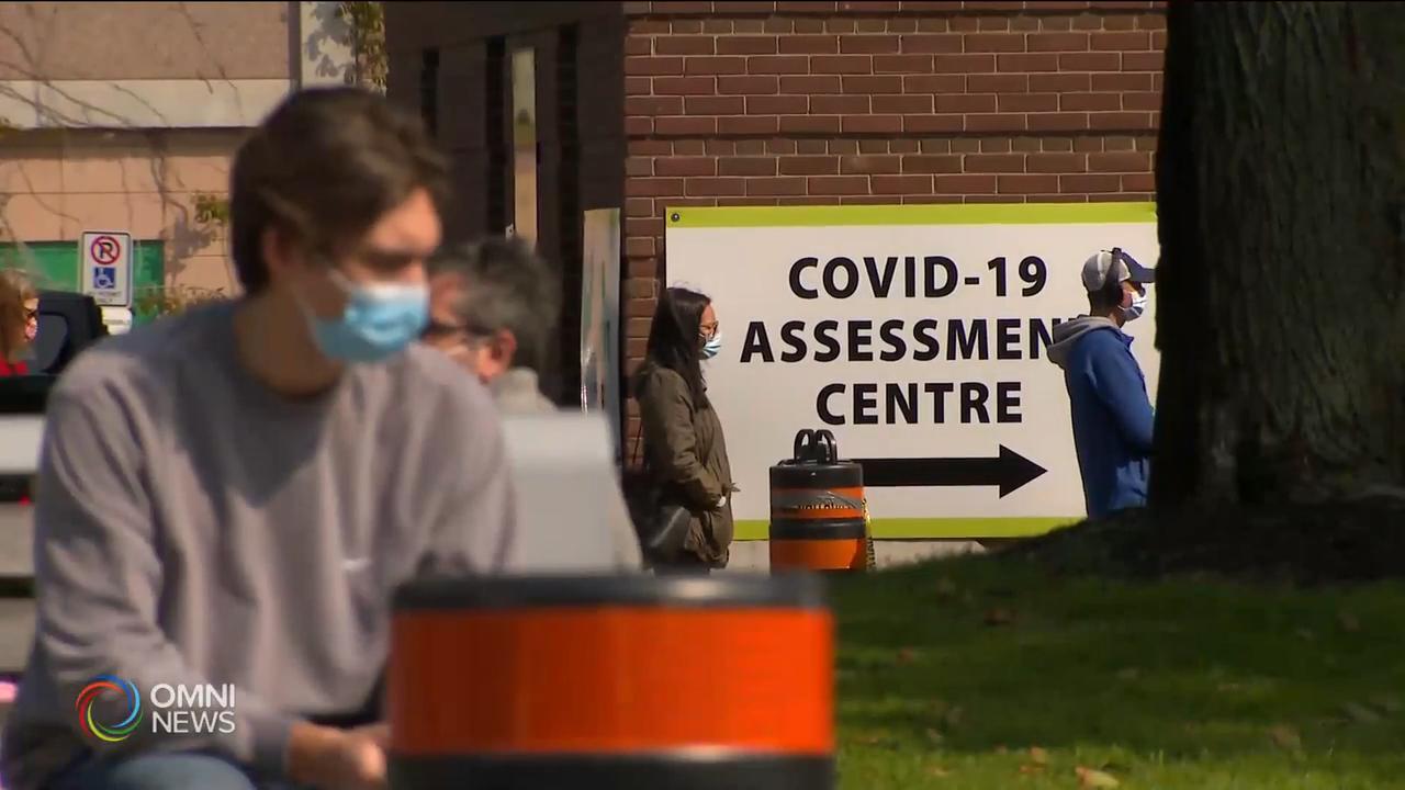 專家認為目前是防控第二波疫情關鍵 -- Sep 29, 2020 (ON)