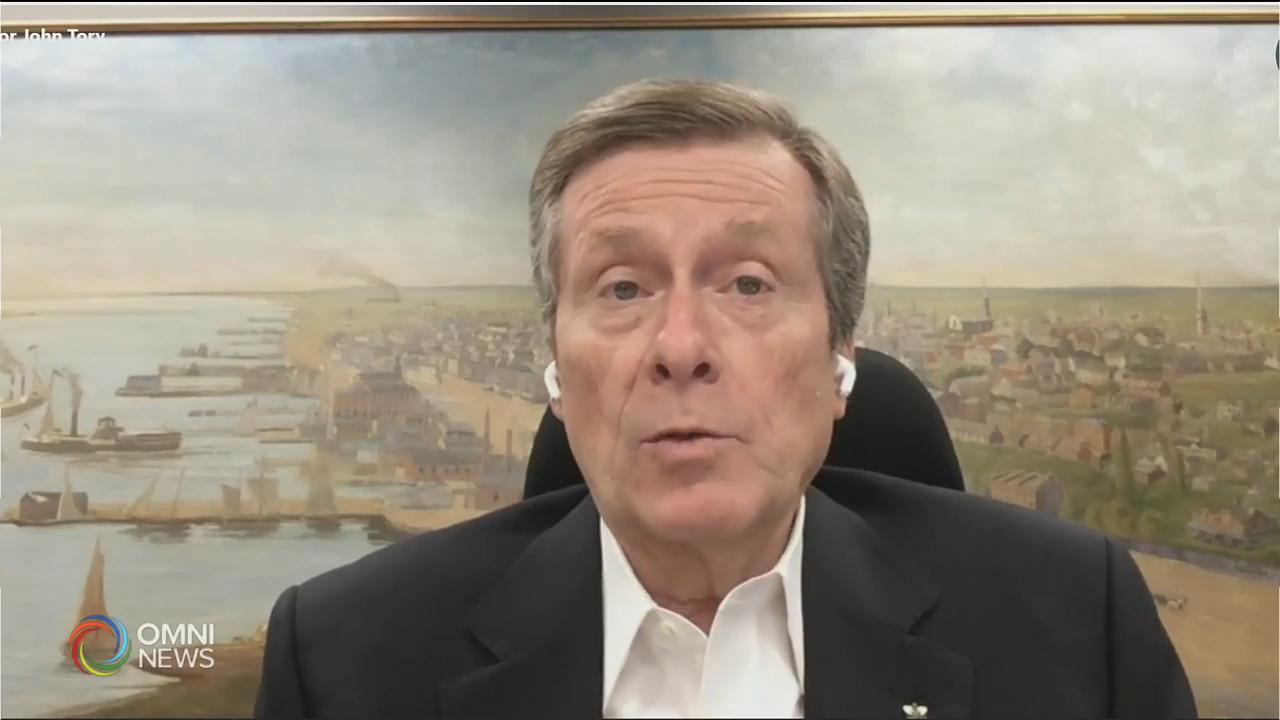 多倫多市長莊德利支持新限聚令 -- Sep 17, 2020 (ON)