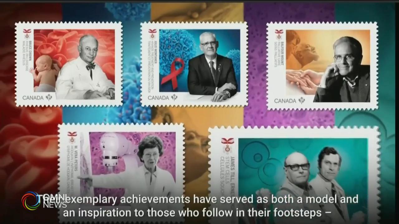 郵務處發行醫療先鋒系列紀念郵票 -- Sep 18, 2020 (ON)