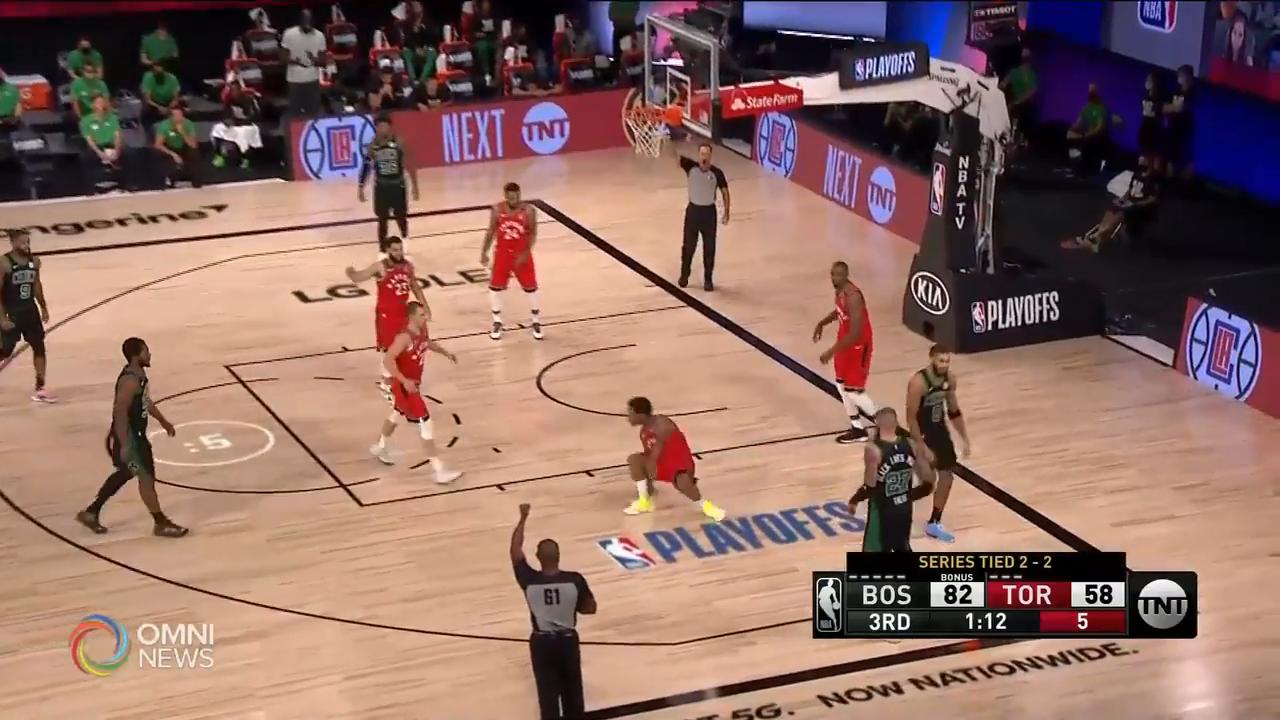 猛龍第5戰大敗於波士頓塞爾特人手下 --  Sep 08, 2020 (ON)