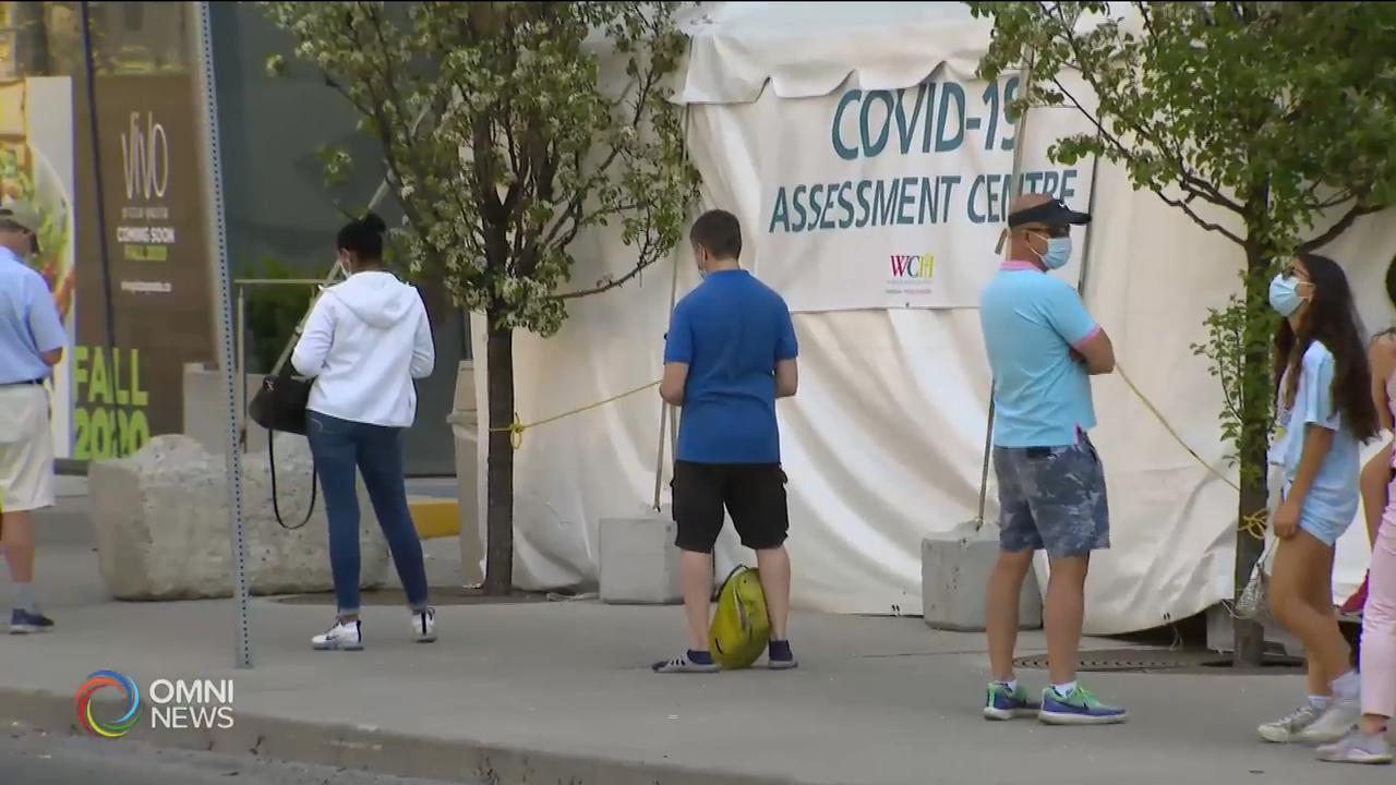 安省連續第八日新個案超過一百人 -- Sep 03, 2020 (ON)