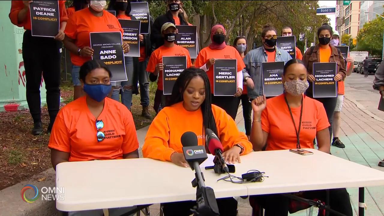 Student strike on September 30, 2020