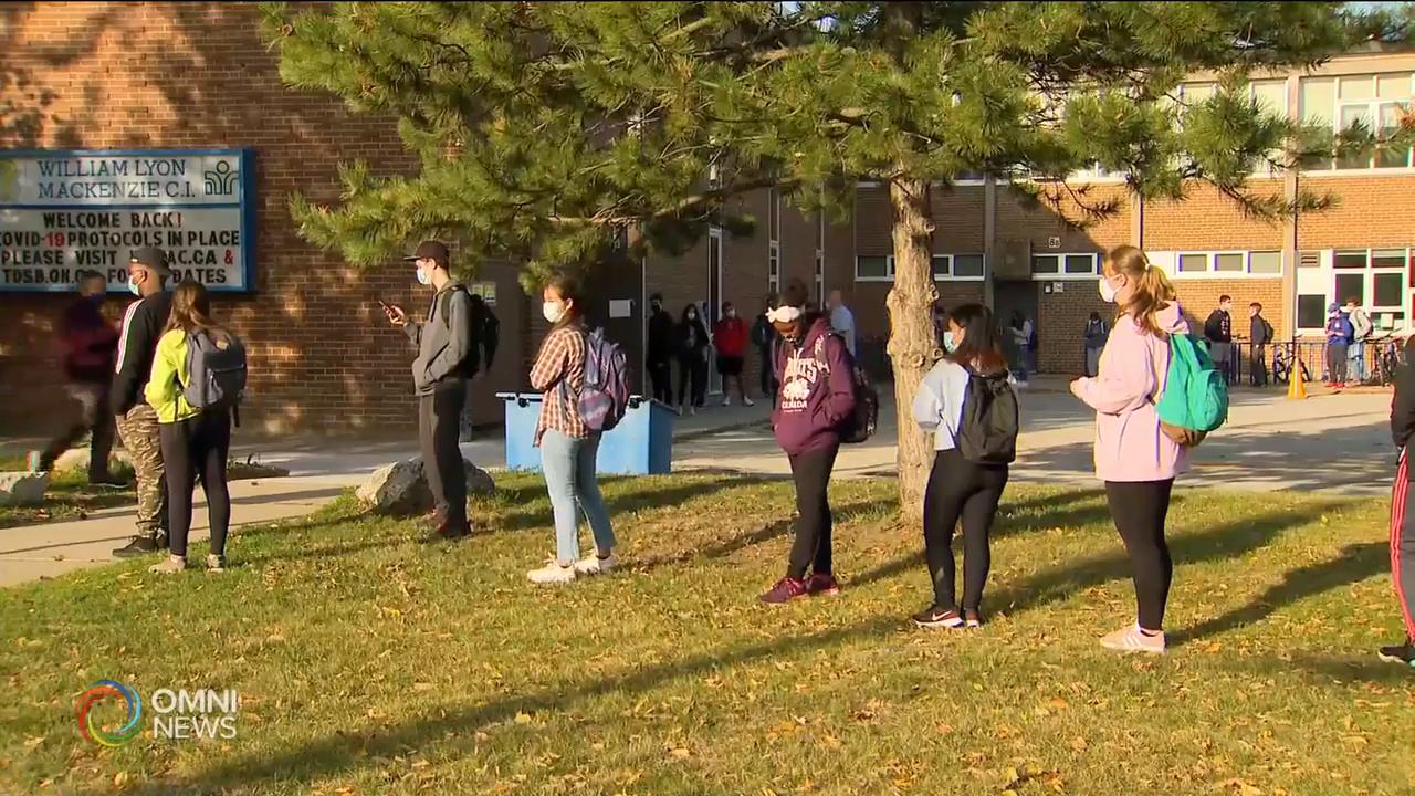 多倫多公校教育局中學今日全面開學 -- Sep 17, 2020 (ON)
