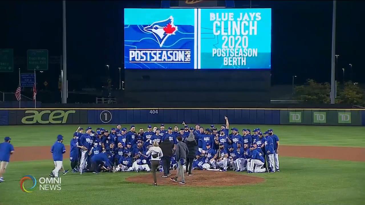 闊別4年, 多倫多藍鳥晉身季後賽 -- Sep 25, 2020 (ON)