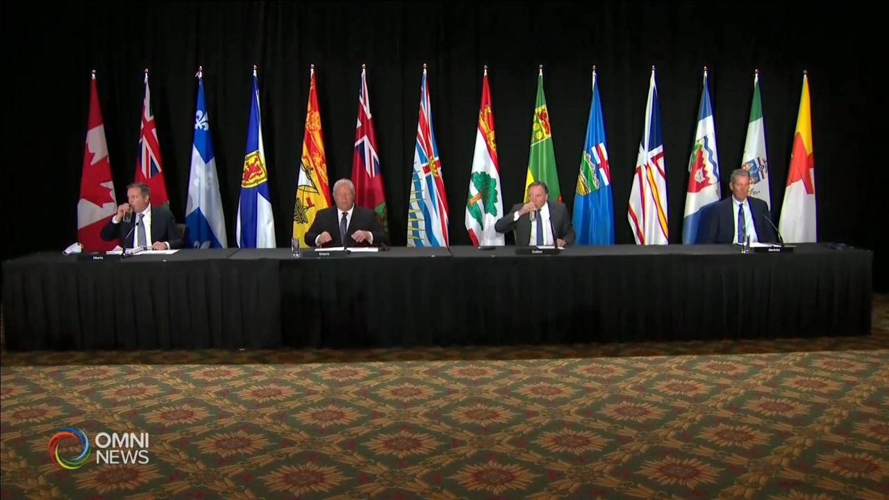 全國省長要求聯邦政府增加醫療撥款 -- Sep 18, 2020 (ON)