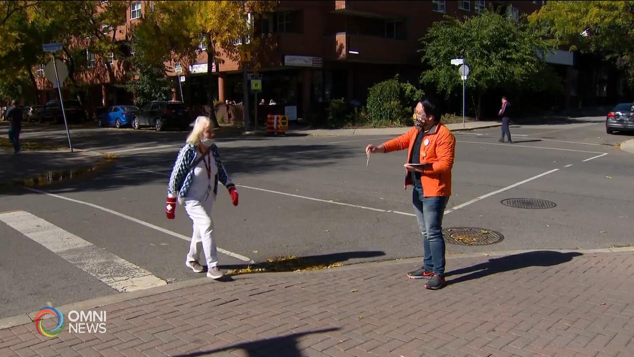 多市中心選區國會補選月底舉行 -- Oct 14, 2020 (ON)