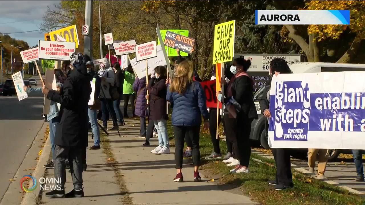 約克區教育局停止支持自閉症教育項目-- Oct 16, 2020 (ON)