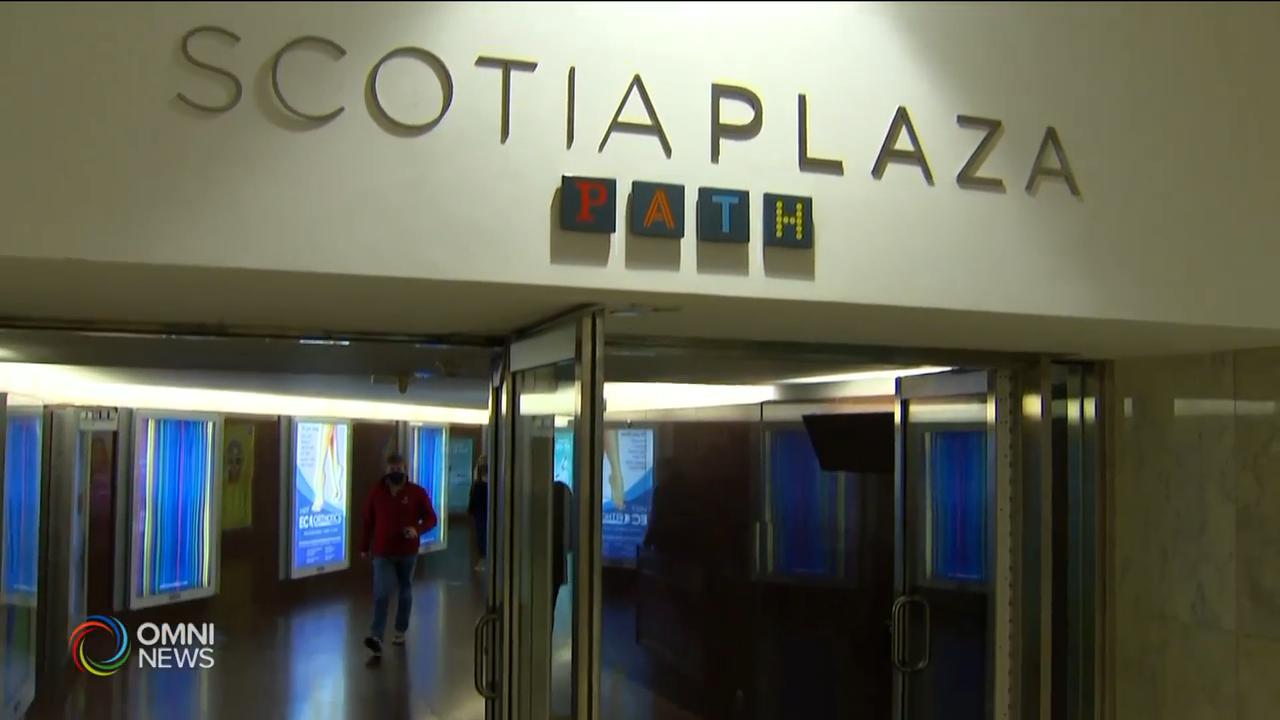 多倫多市中心地下城PATH門堪羅雀 -- Oct 19, 2020 (ON)