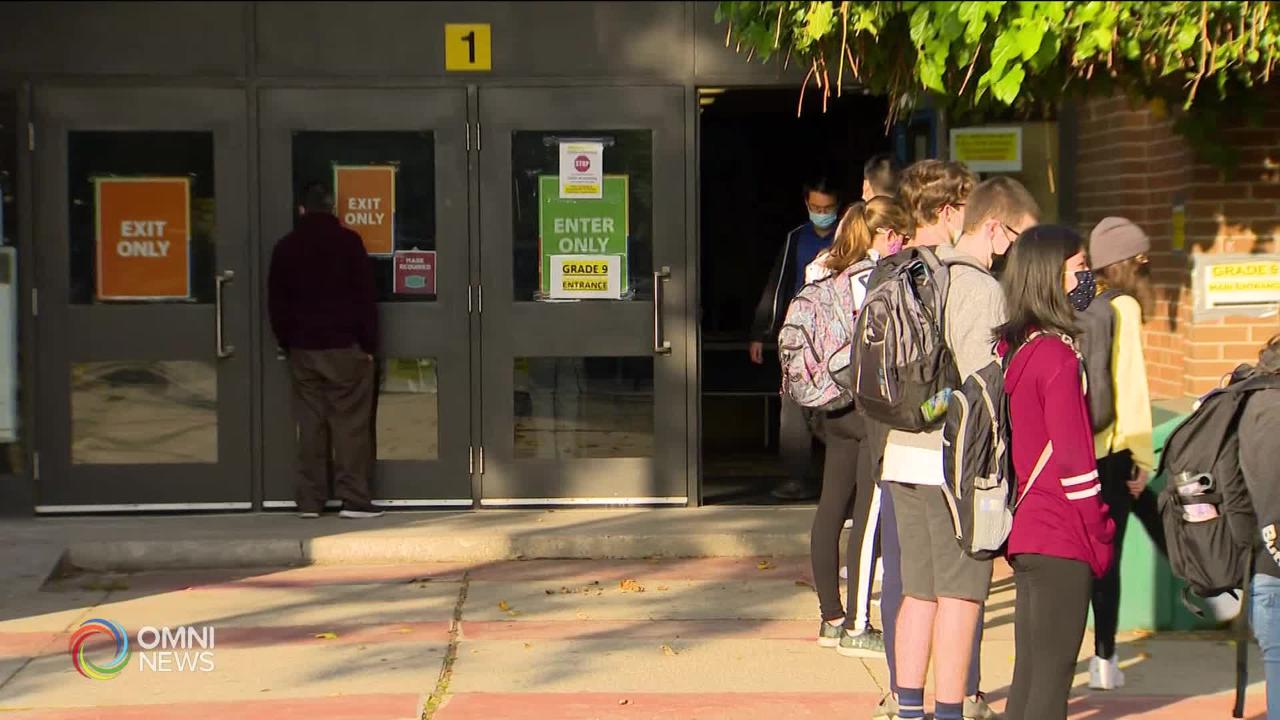 全省有421間學校傳出疫情 -- Oct 14, 2020 (ON)