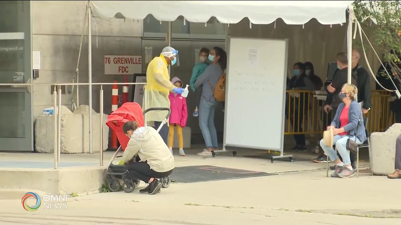 省府撥款十三億元加強病毒檢測與追蹤 -- Oct 06, 2020 (ON)