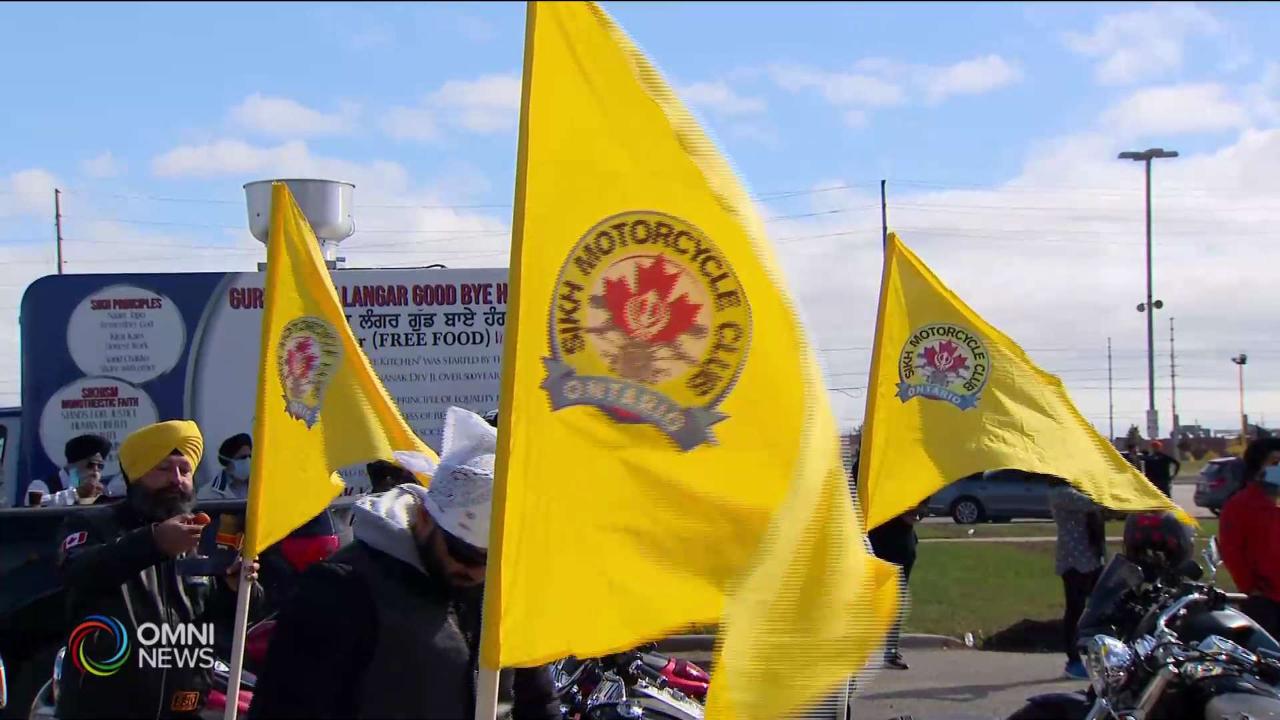 Farmers Rally organized by  Sikh Motorcycle Club