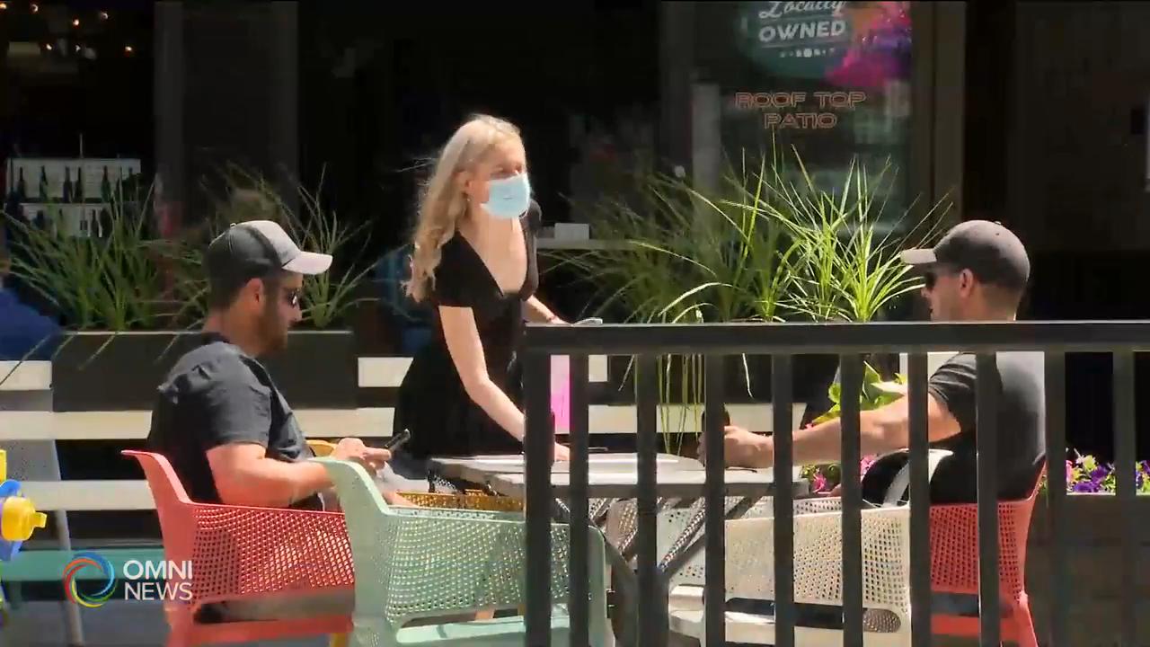 多倫多市收緊對餐館酒吧抗疫限制 -- Sep 30, 2020 (ON)