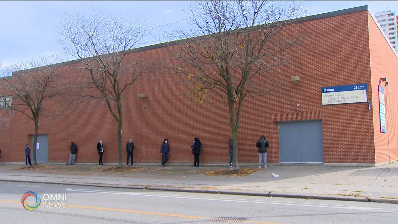 多市東區七個臨時檢測中心 -- Nov 05, 2020 (ON)