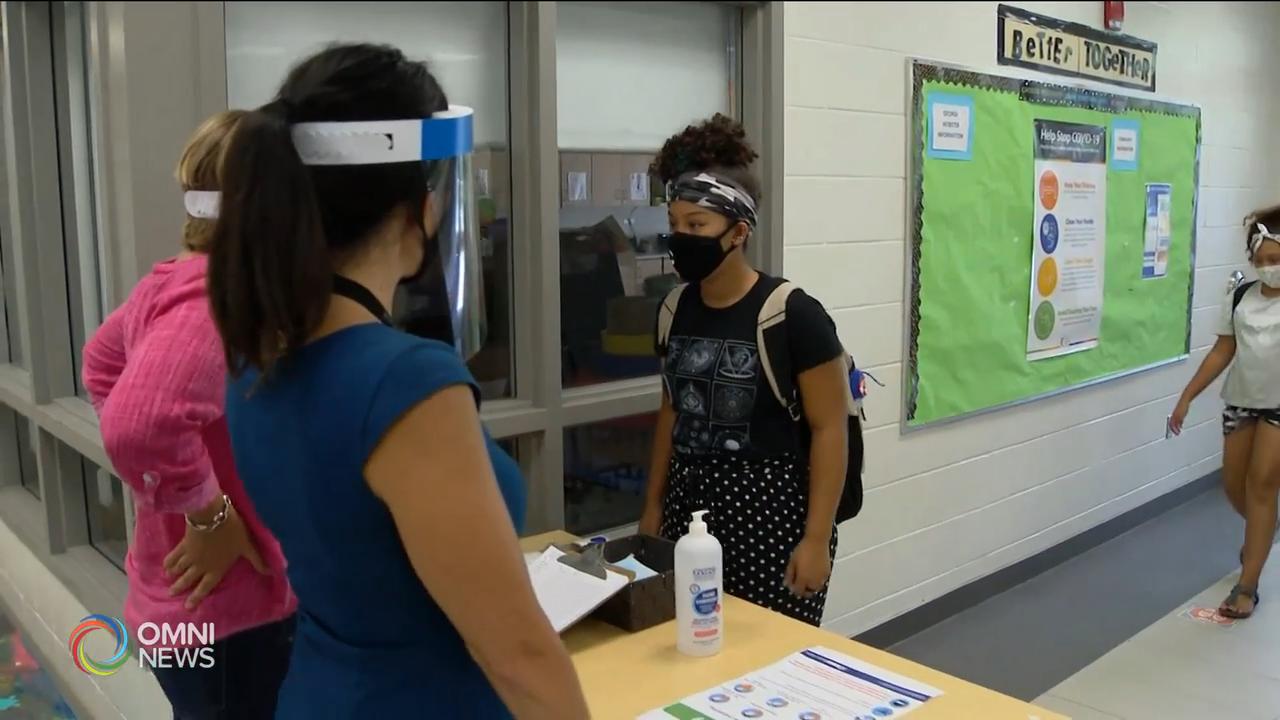 中小學校疫情有平穩回落跡象 -- Nov 13, 2020 (ON)