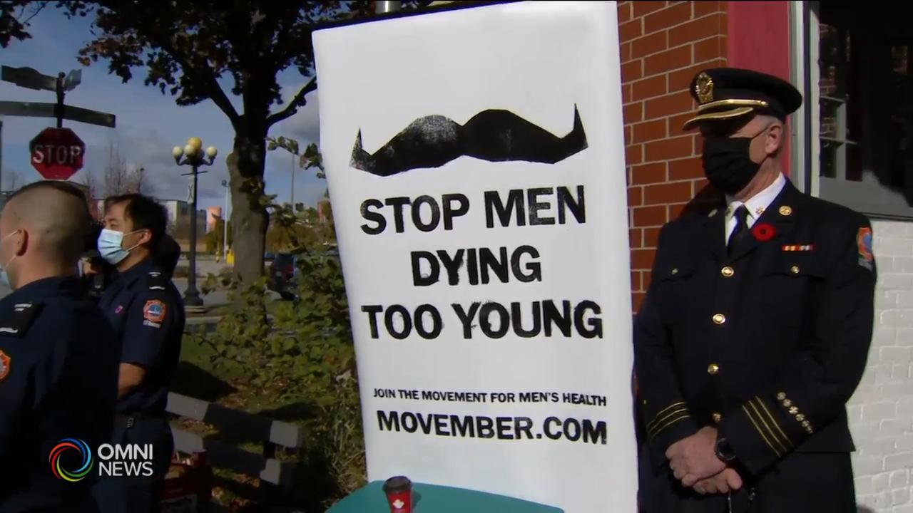 關注男士健康的鬍鬚月Movember揭幕 -- Nov 02, 2020 (ON)