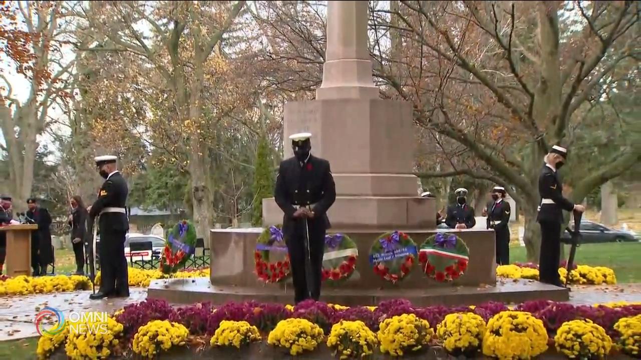 多倫多西面Prospect公墓國殤日紀念活動 -- Nov 11, 2020 (ON)
