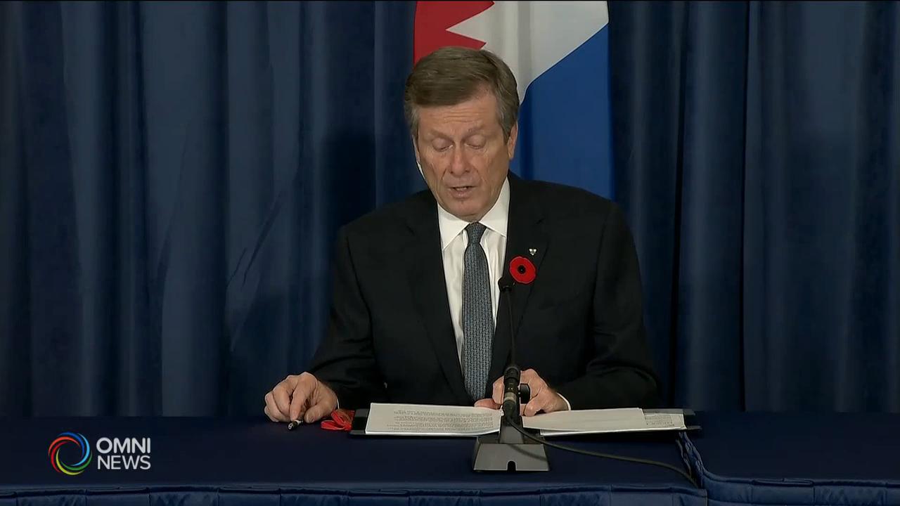 多市確診創單日新高 延後放寛禁令 -- Nov 09, 2020 (ON)