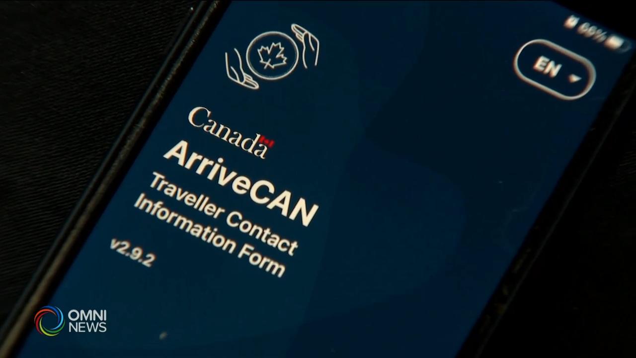 所有进入本国旅客 将须申报疫情资讯 -- Nov 05, 2020 (ON)