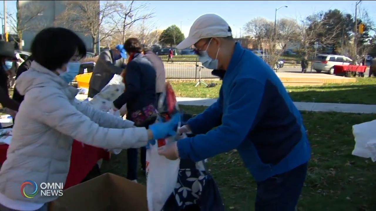 社區機構和企業捐贈日用品及防疫裝備-- Nov 12, 2020 (ON)