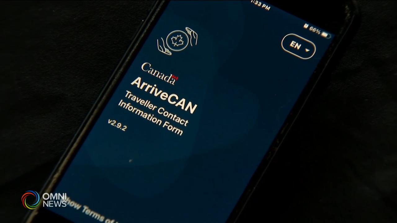 所有進入本國旅客 將須申報疫情資訊 -- Nov 05, 2020 (ON)