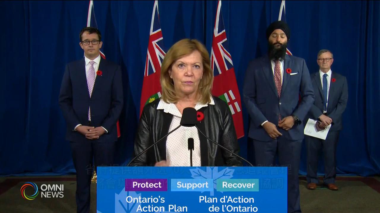 賓頓市增設病毒檢測中心及流動檢測站 -- Nov 09, 2020 (ON)