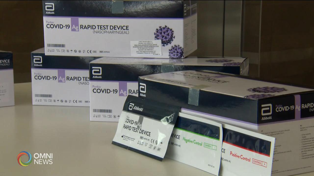 省府向疫情高危地區分派快速測試劑 -- Nov 24, 2020 (ON)