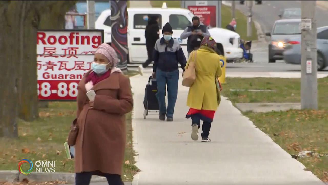 士嘉堡每天新增個案佔全多市超過三份一 -- Nov 24, 2020 (ON)