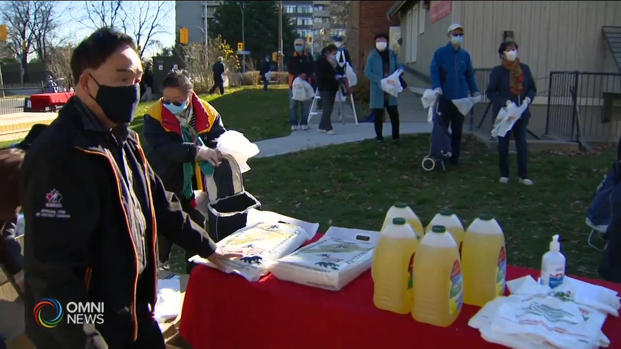 华联会安省分会爱心帮助弱势群体－ Nov 12, 2020