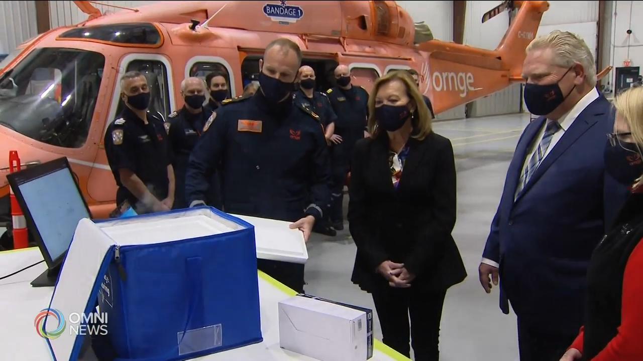 省长了解向偏远地区运送疫苗的进度－ Dec 16, 2020