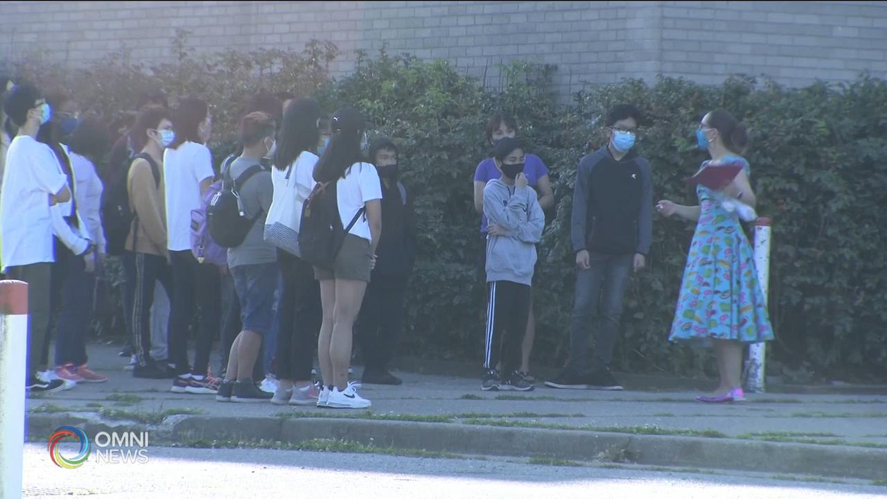 约克区教育局进行自愿性病毒测试 － Dec 09, 2020