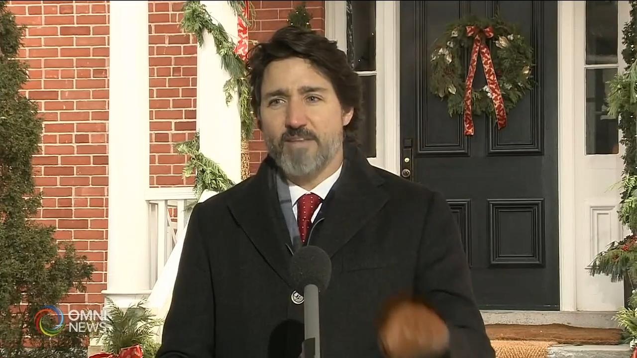 总理Trudeau 谈疫情－ Dec 16, 2020