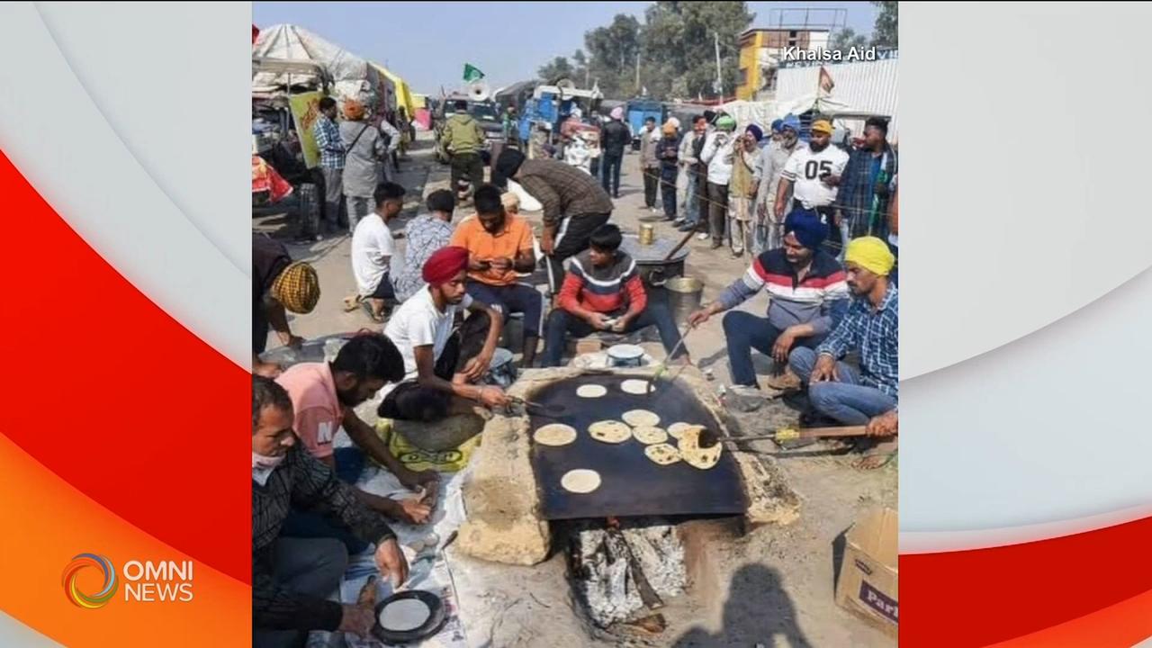 Khalsa Aid supports farmers protesting in India