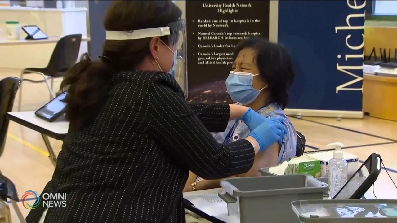 安省5名前線人員，優先接種首批新冠疫苗 -- Dec 14, 2020 (ON)