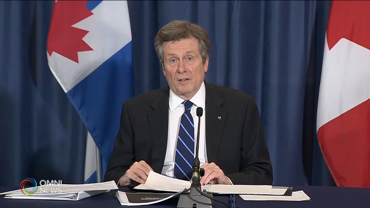 多伦多市府将公布出现新冠疫情的工作场所－ Jan 04, 2021