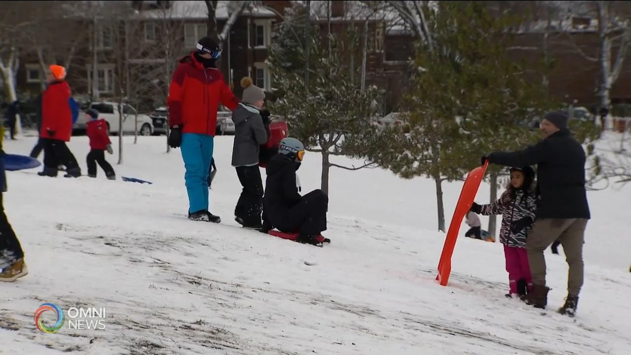 旺市关闭所属冬季户外活动设施－ Jan 15, 2021