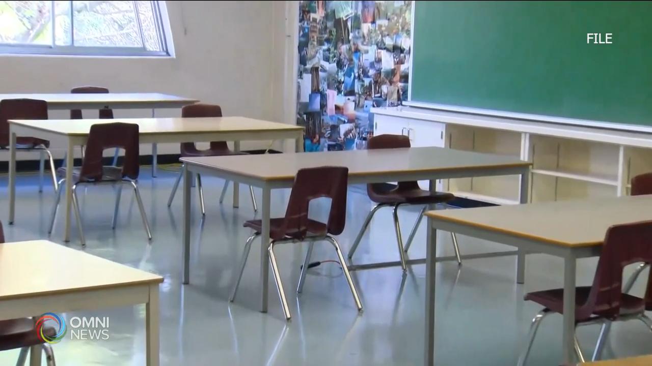 衛生官員強調實體上課是最佳學習模式 -- Jan 21, 2021 (ON)