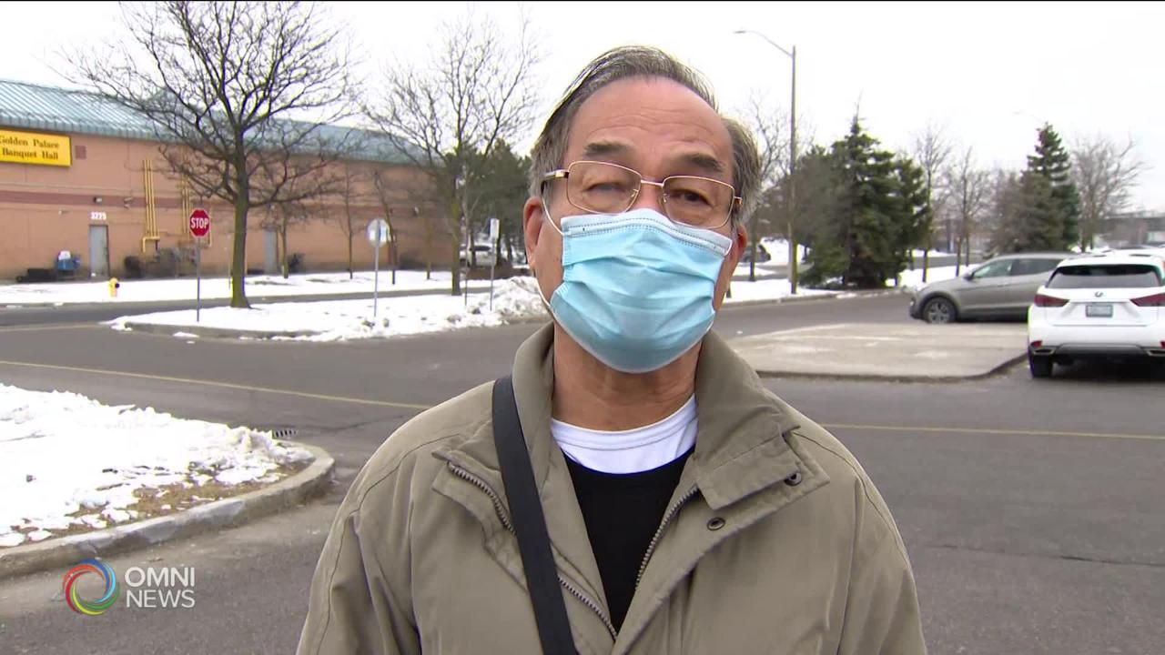 有省民支持更嚴格限制措施 -- Jan 12, 2021 (ON)