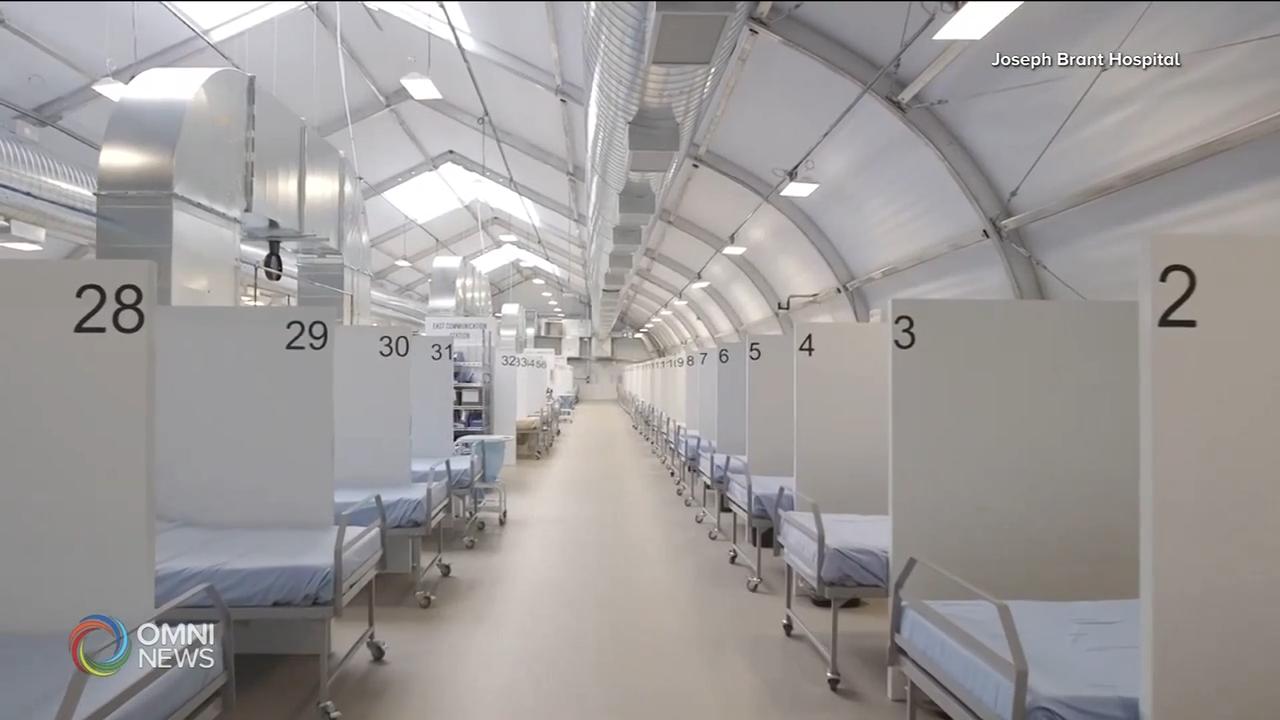 安省第一个临时医院开始接收新冠病人－ Jan 05, 2021