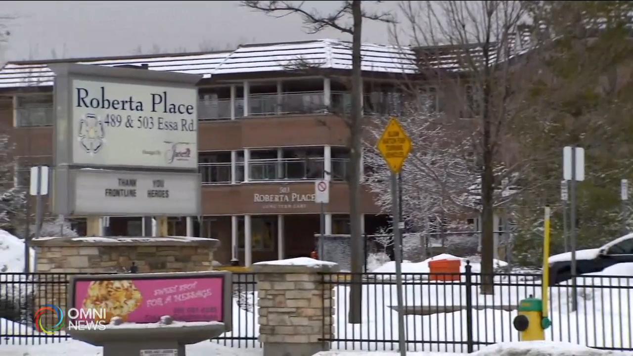 巴里市長期護理院懷疑爆發變種疫潮 -- Jan 21, 2021 (ON)