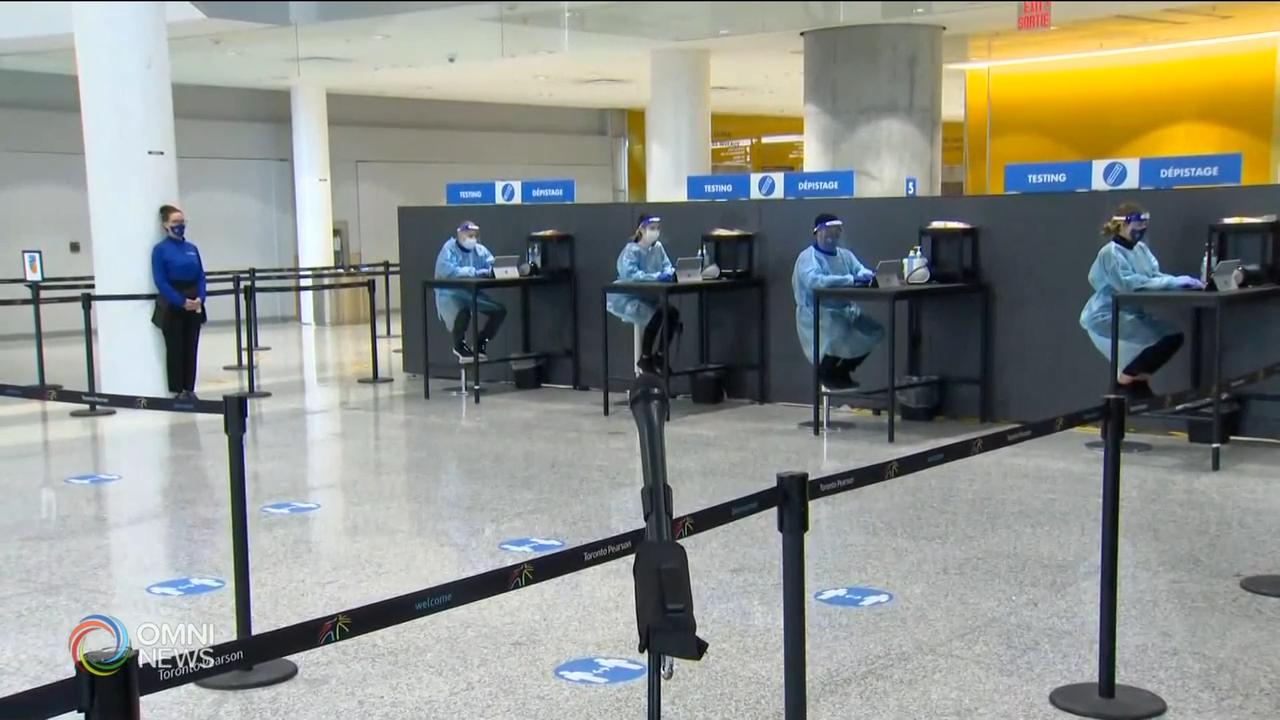 安省呼吁联邦强制筛检所有入境者－ Jan 26, 2021