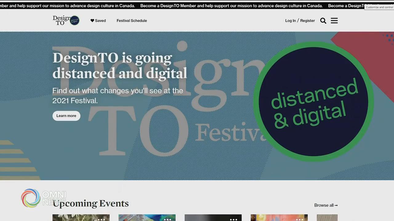 多倫多設計節 DesignTO 揭幕 -- Jan 22, 2021 (ON)